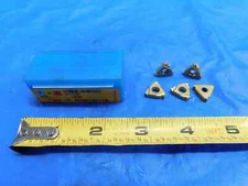 9pcs NEW VARGUS 3ER 12UN TIN COATED CARBIDE THREADING INSERTS VARDEX LAYDOWN