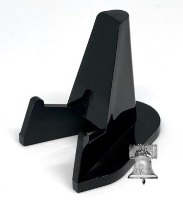 3 Display Stand Easel for Geodes Fossils Minerals Agates Crystal Air-tite BLACK