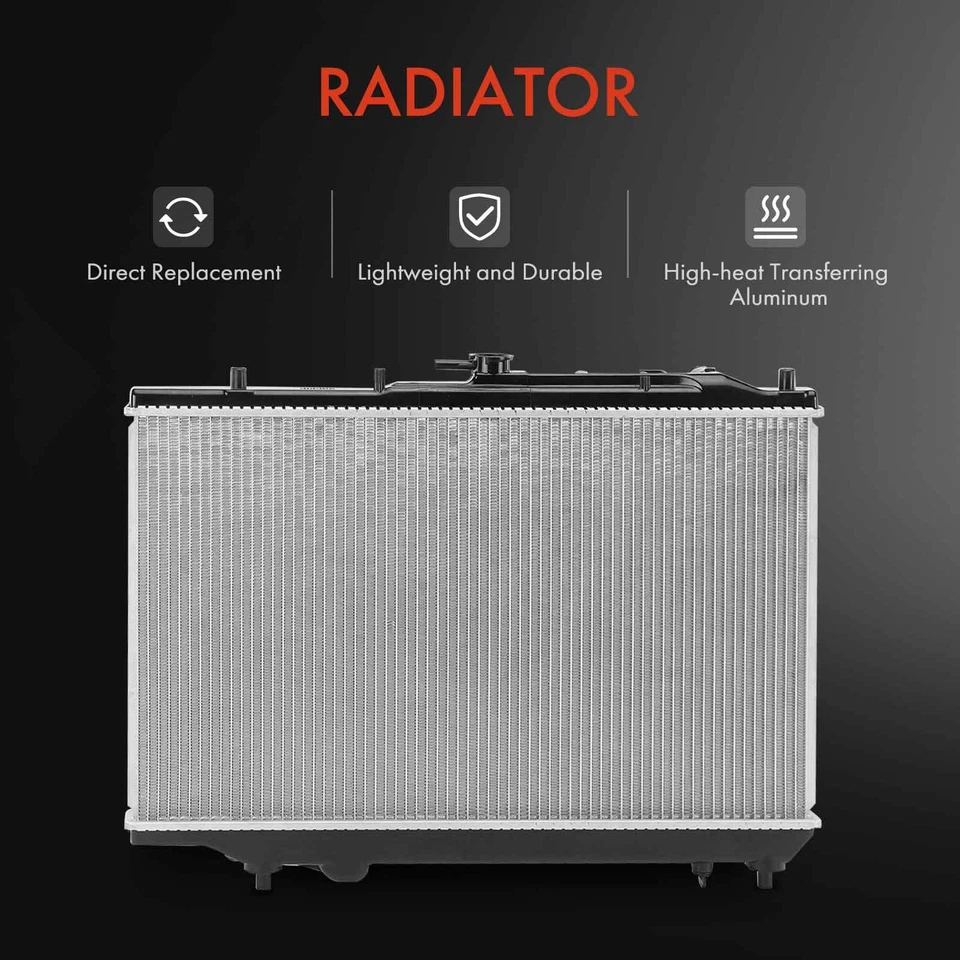 New Aluminum Radiator w/o Oil Cooler for Mazda 323 1990-1995 Protege 1990-1994 - Image 3 of 4