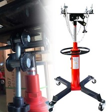 2 Stage Transmission Jack 2 Springs Load 1600lbs 360 Swivel Wheel W Brakes
