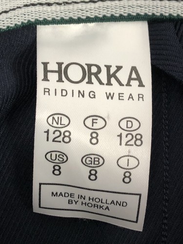 Horka Children's Pants 93% Polyester Size 8 Years Color Blue New - Picture 7 of 7