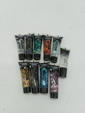 Big bargain Lot 10 Iridescent Chunky Face Body Moon Glitter Gel Makeup Cosmetic