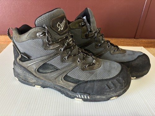 Danner Mens 12252 Springfield Gray White 4.5" Comp Toe NMT Safety Shoes Size 12