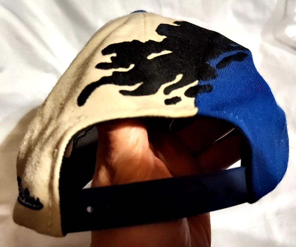 Gorra de fútbol americano Indianapolis Colts gorra a presión NFL Mitchell & Ness años 90 Foto 3 de 4