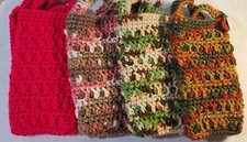 Handmade Cell Phone bag crocheted in Vermont by McChilles Crafts