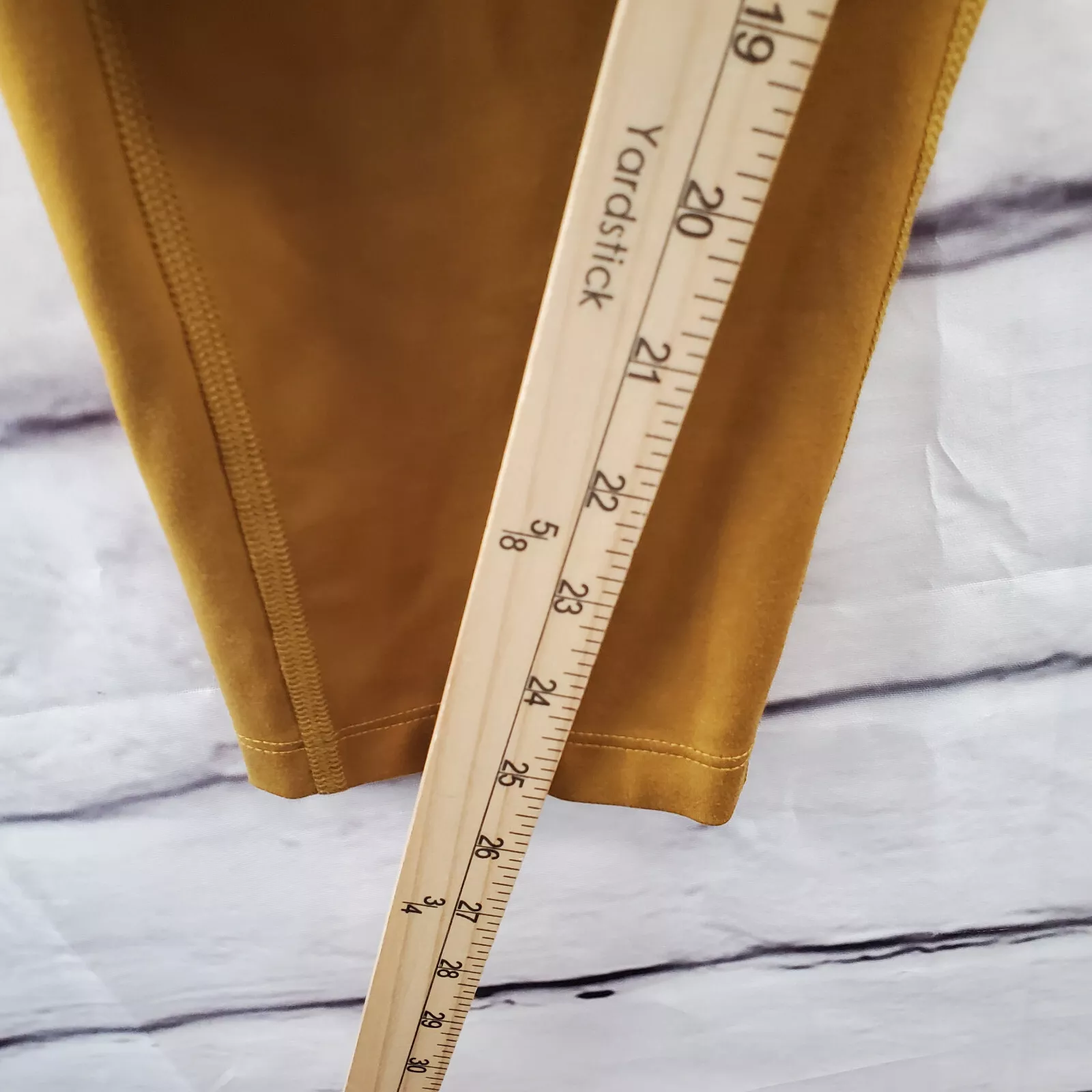 girlfriend-collective athletic full length pull on leggings