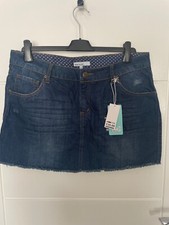 animal mini denim skirt 16 BNWTS