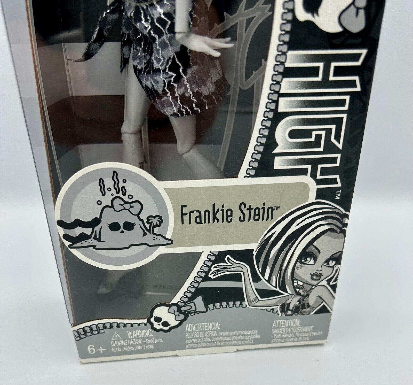 Boneca MONSTER HIGH Frankie Stein (Idade Mínima Recomendada: 4 anos)