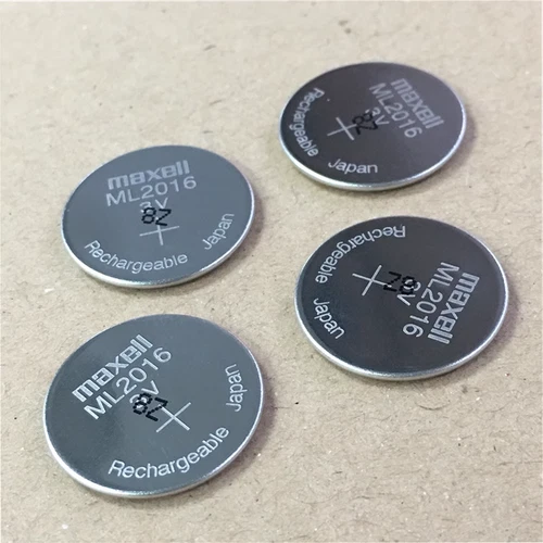 5x New For Tough Solar CMOS ML2016 Rechargeable Battery