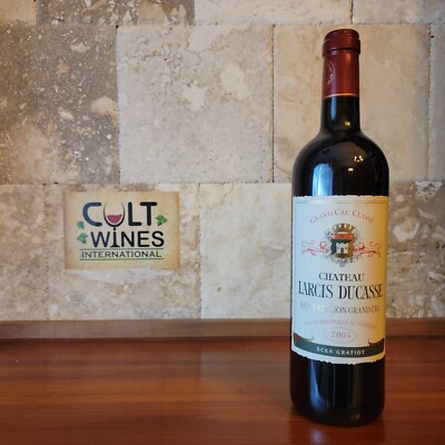 2005 Chateau Larcis Ducasse, Saint-Emilion Grand Cru Bordeaux wine [RP-100]