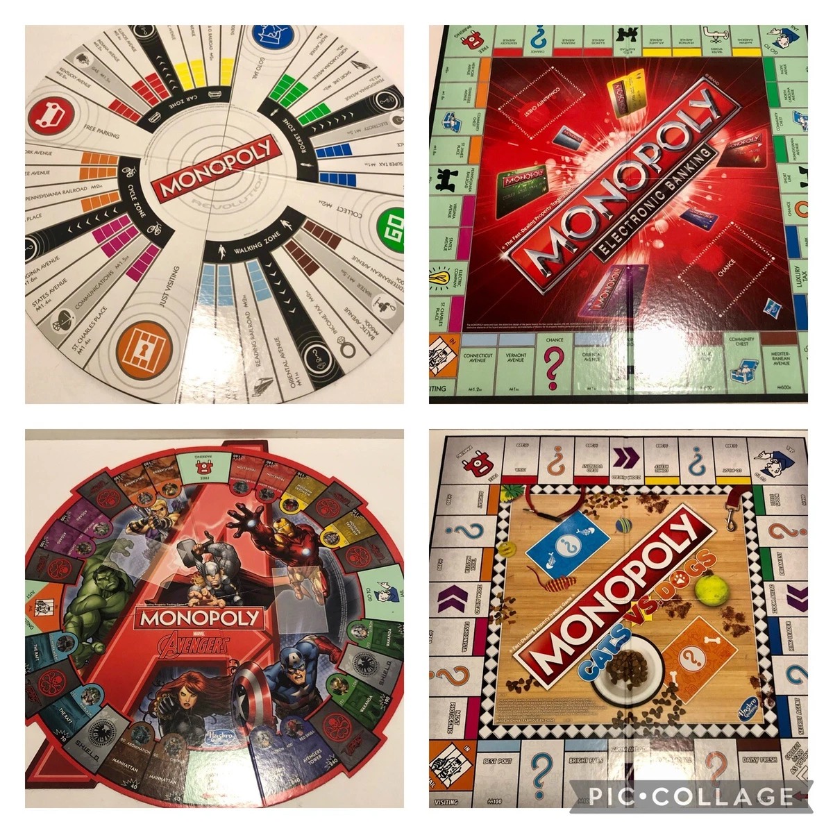 Milton Bradley Monopoly Game Pieces & Parts for sale | eBay