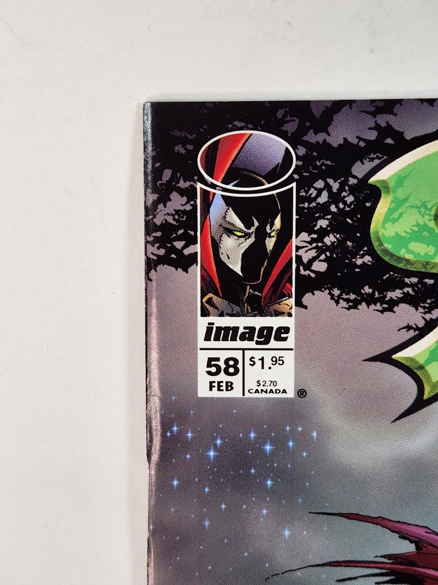 Spawn 58 Todd McFarlane Greg Capullo Image Comics 1997 est VF+ or