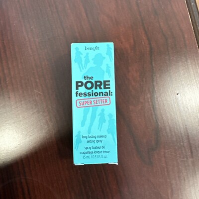 BENEFIT COSMETICS The POREfessional: Pore-Minimizing Setting Spray 15ml *NEW*