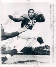1950 University of Indiana Football Hall of Fame Back Bob Robertson Press Photo