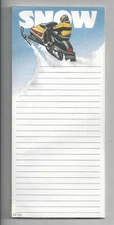 Snowmobile Notepads Paul Oxman LP-312 Vintage Racing 
