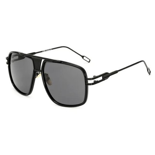Men Oversize Large Flat Square Retro Sunglasses For Big Wide Heads 155mm UV400 - Picture 13 of 17