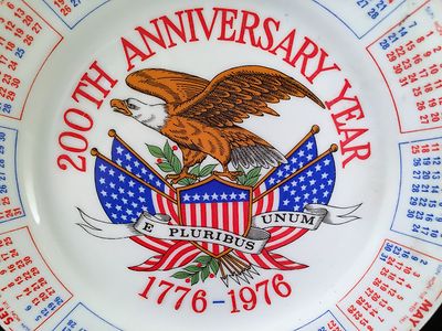 カレンダープレート
カレンダープレート ２００７年 VINTAGE 1976 BICENTENNIAL CALENDAR PLATE | eBay