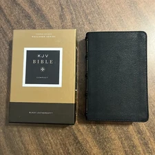 KJV Compact Bible - $49.99 Retail - Black LeatherSoft, Maclaren Series