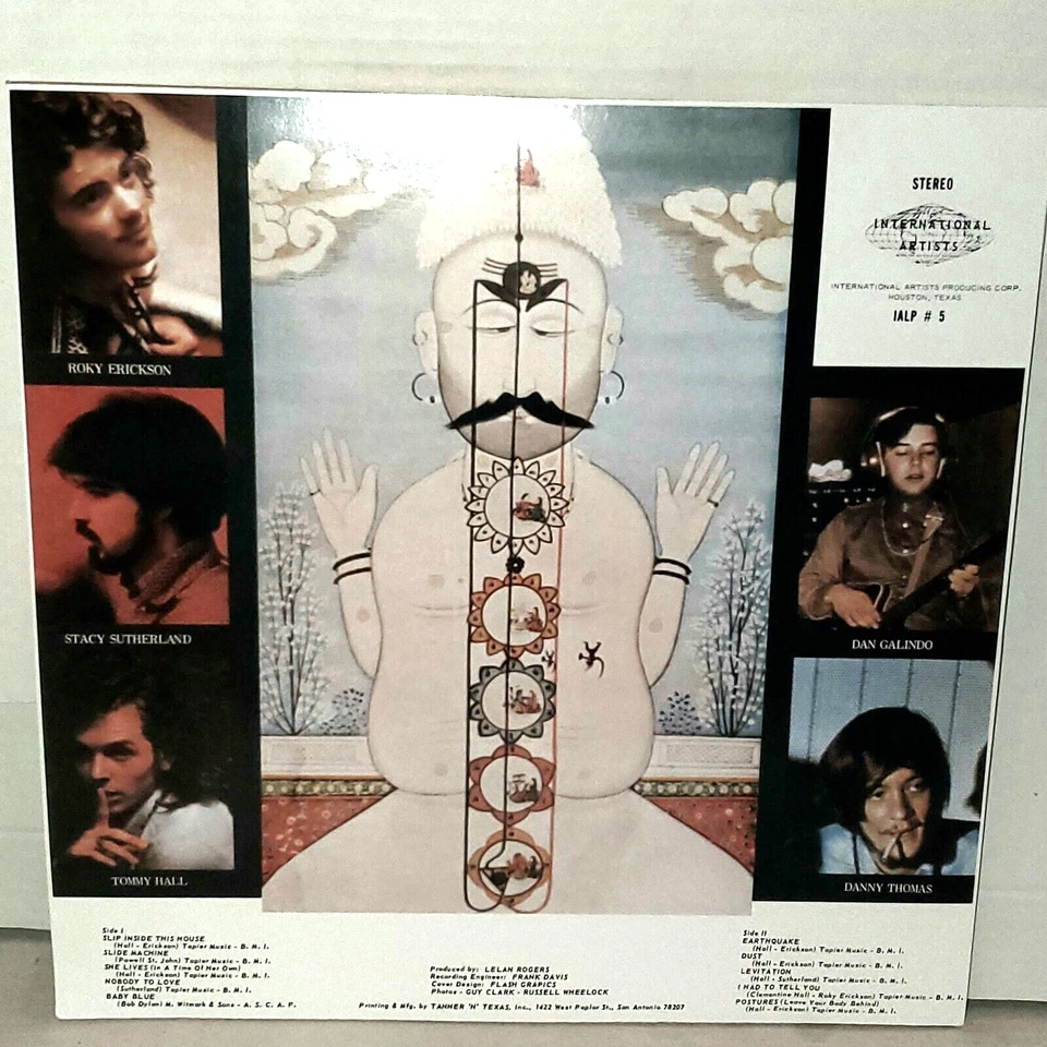 THIRTEENTH FLOOR ELEVATORS Easter Everywhere Red Vinyl LP VG+ 13th Roky Erickson Foto 2 de 3