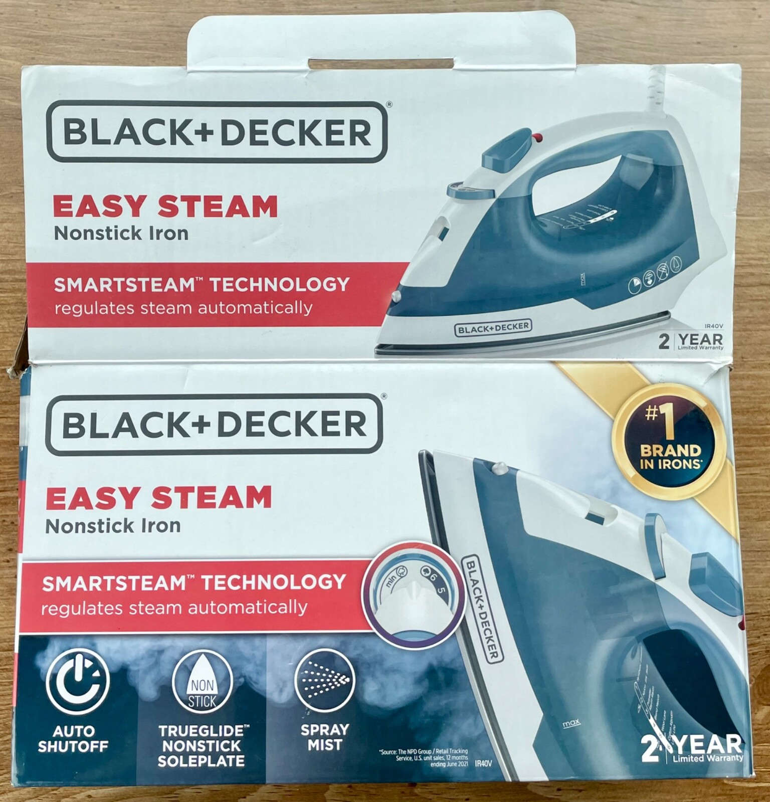 & Ir1350s Professional Steam Iron