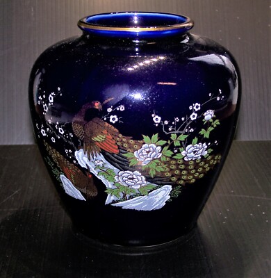 VINTAGE HAND PAINTED VASE