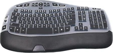 Keyboard Cover for Logitech K350 Wireless Wave Keyboard, Logitech MK570 Black
