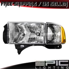 1999-2002 Dodge Ram Sport Corner Light With Headlight - Left Driver Side Lh