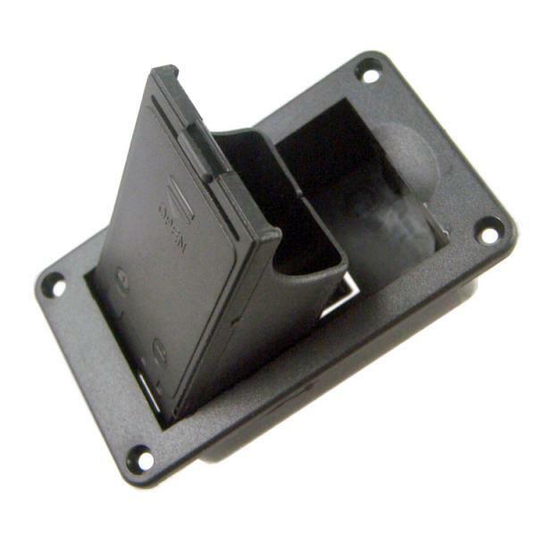 9 Volt Mount Electric Guitar 9V Battery Box Cover Holder Black No Terminal eBay