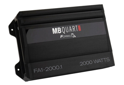 MB Quart FA1-2000.1  Monoblock Class D 2000W 1 Ohm Stable Car Amplifier