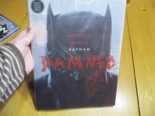 Batman: Damned DC Comics Black Label,Graphic Novel,1st Print,Enhanced Book Cover