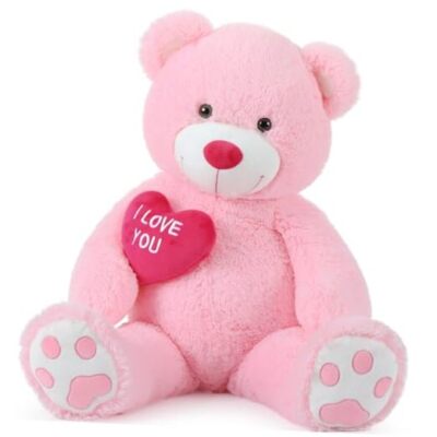 Red Heart Giant Teddy Bears, Big Teddy Bear Stuffed Animals with