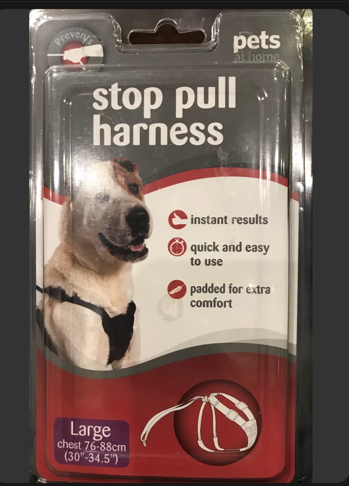 harness to prevent pulling