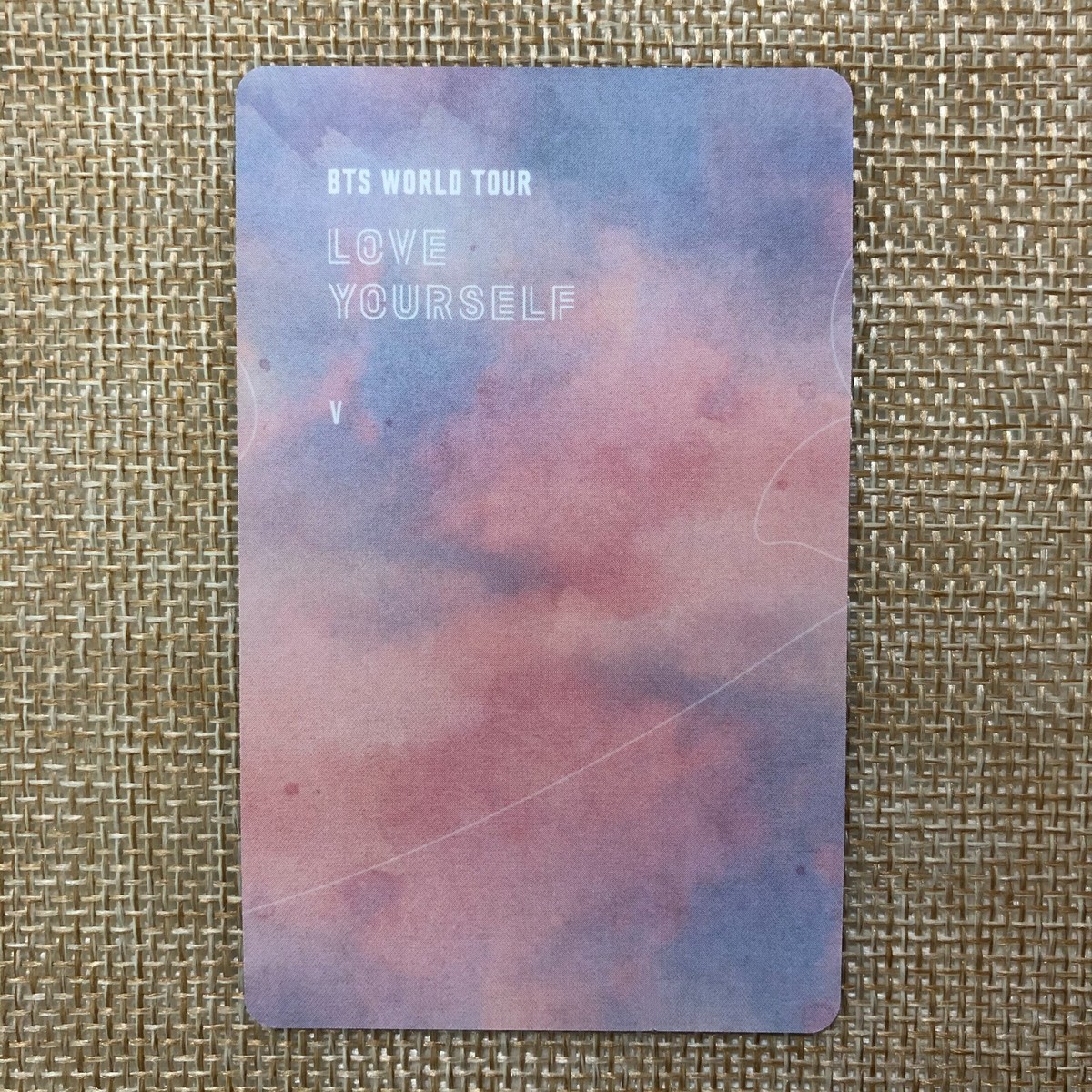 BTS V TAEHYUNG [Love Yourself World Tour Seoul DVD] Official
