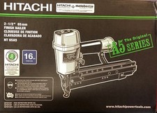 Hitachi NT65A5 16 gauge Trim Air Finish Nailer Brand New in box replaces NT65A3