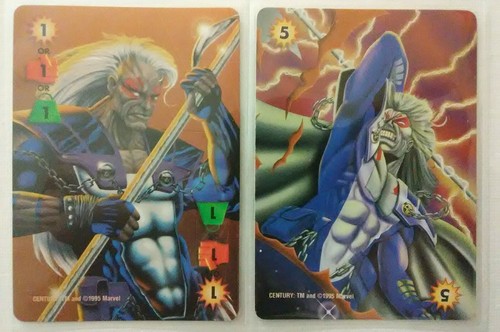 1995 CENTURY MARVEL OVERPOWER Trading Card Game NM Near Mint 9 8 EBay