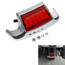 Rear Fender Tip Light Red Lens Fit For Harley...
