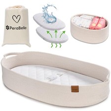 Baby Changing Basket For Baby Dresser Moses Basket For Babies Cotton Rope Diaper