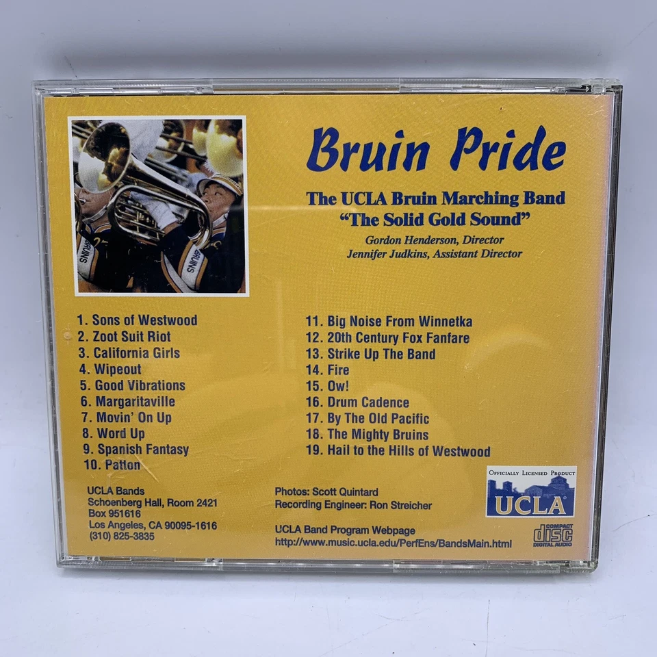 Bruin Pride - UCLA Bruins Marching Band: Solid Gold Sound CD Foto 2 de 4