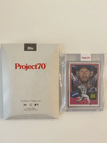 Topps Project 70 Card 63 Clayton Kershaw By Ben Baller AP14/51 **BRAND NEW**