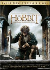 LO HOBBIT 3 LA BATTAGLIA DELLE CINQUE ARMATE DVD EDIZIONE SPECIALE 2 DISCHI NEW
