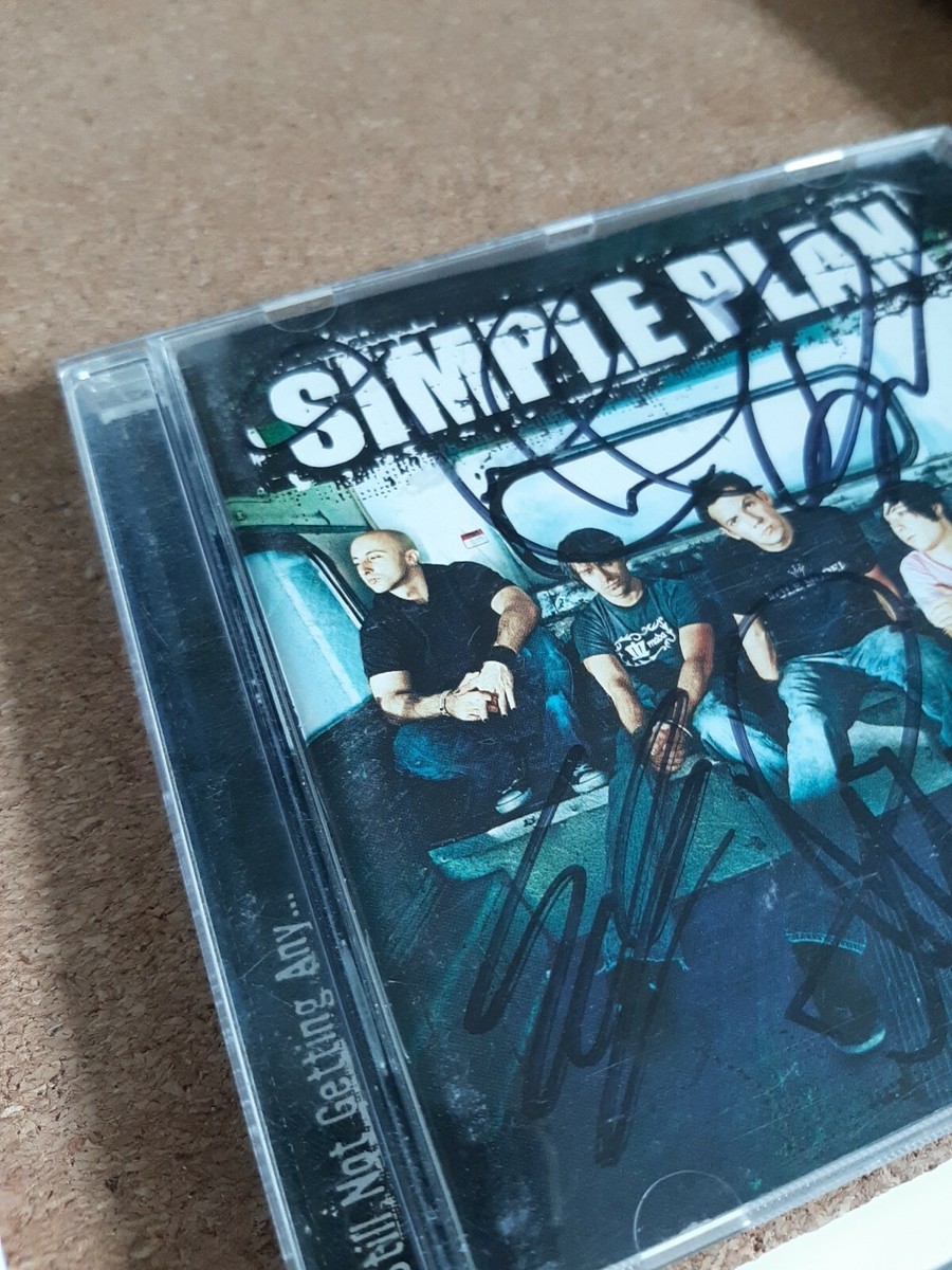 Simple Plan Autographed Album By all Group +++++++++ | eBay
