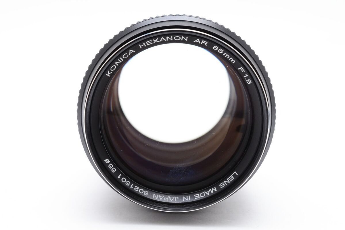 Konica HEXANON AR 85mm f/1.8 MF Portrait AR Mount Lens From Konica HEXANON AR 85mm f/1.8 MF Portrait AR Mount Lens From