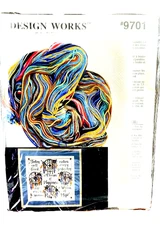 Stitchery Kit Design Works 18-Ct Cross Stitch A DREAM OF HAPPINESS