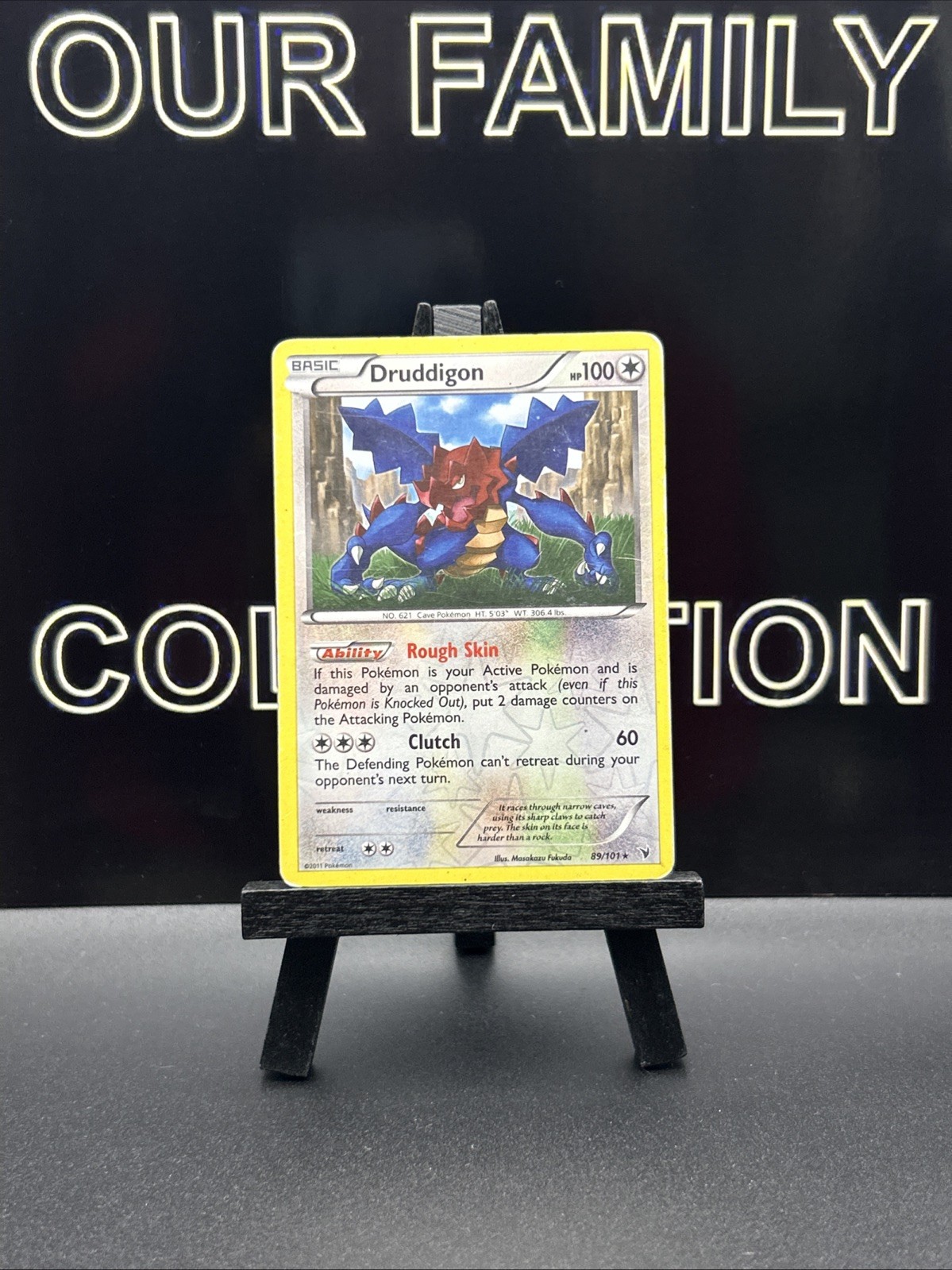 Druddigon 89/101 NVI Noble Victories Reverse Holo Pokémon Card