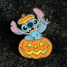 Stitch Pumpkin Pals Mystery Box Halloween Jack-O-Lantern Lilo Disney Pin 2025