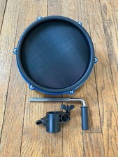 Alesis 8" Blue Mesh Drum Pad NEW w/Nitro clamp  L-Bar Tom Nitro SE