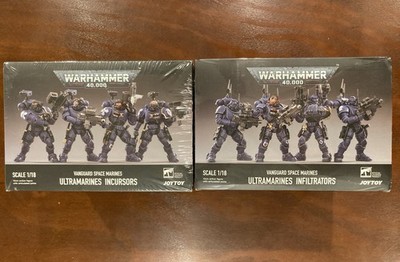 JoyToy Warhammer 40k Infiltrators And Incursors New Sealed Ultramarines Marines