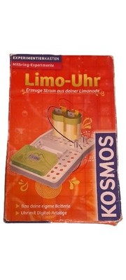 KOSMOS Experimentierkasten Limo-Uhr Mitbring-Experimente Strom Batterie