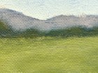 Original 8 X 10“ Framed Landscape Oil Painting On Canvas Signed — photo 3