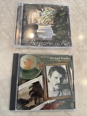 Michael Franks 2 CD Lot Rendezvous in Rio CD 2006 The Best Of Michael Frank